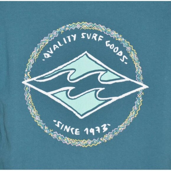 Billabong Men's Cotton T-Shirt Size S Crewneck Hawaiian Summer Surfing Casual - Picture 6 of 8